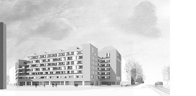 L’Hay les Roses – concours, 100 logements sociaux