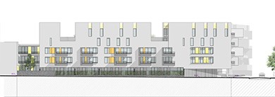 Stains – Les terrasses, concours 54 logements sociaux