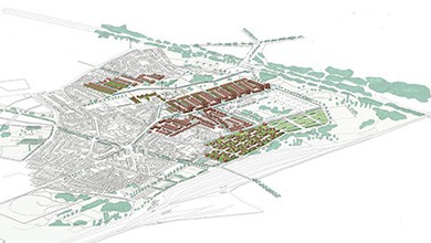 Nantes - Composition urbaine, secteur les Gohards