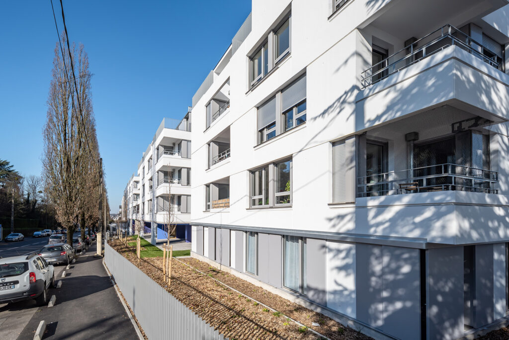 germe et JAM Nantes NASH logements bd Robert Schuman façade logements 3