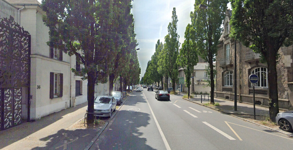 germe et JAM Nantes NASH logements bd Robert Schuman Immeubles mitoyens dans la partie faubourienne du boulevard